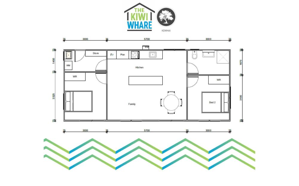 60 sqm floor plan optional